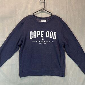 COMFORT AUTHENTIC Cape Cod Unisex Long Sleeve T Navy Medium